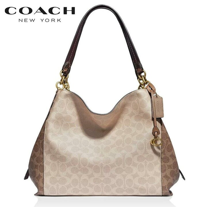 楽天市場 コーチ ショルダーバッグ レディース コーチ 新作 コーチ バッグ 新作 コーチ ブティックライン Coach ダルトン 31 ショルダーバッグ シグネチャー コーティド キャンバス タン サンド Kanon Story
