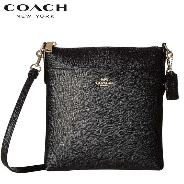 コーチ COACH ショルダーバッグ メッセンジャー 斜めがけ黒