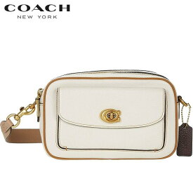 コーチ バック 新作 コーチ ショルダーバッグ 新作 ブティックライン COACH ウィロウ カメラ バッグ カラーブロック チョーク マルチ