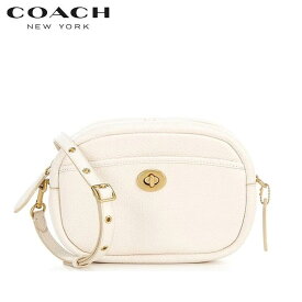 コーチショルダーバッグ レディース 斜めがけ コーチ バック ブティックライン COACH レザー クロスボデー カメラ バッグ チョーク 正規品