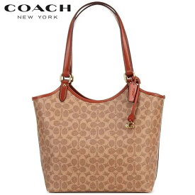 コーチ バック 新作 トートバッグ ショルダーバッグ ブティックライン 2021秋新作 COACH シグネチャー キャンバス エブリディ トート タン ラスト