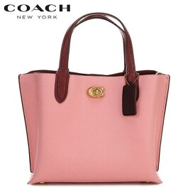 【SALE 2023新作 COACH】コーチショルダーバッグ レディース 斜めがけ コーチ バッグ COACH 新作 トートバッグ スマホバッグ 2way コーチ ブティックライン COACH 2023新作 ウィロウ トート 24 カラーブロック バブルガム マルチ