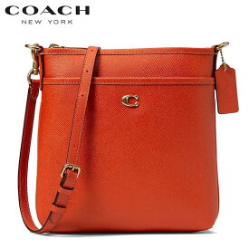 【SALE 2023新作 COACH】コーチショルダーバッグ レディース 斜めがけ コーチ バック 新作 コーチ スマホバッグ スマホショルダー クロスボディ 斜め掛けバッグ ブティックライン COACH 2023新作 キット レザー クロスボディ サン オレンジ
