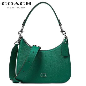 コーチショルダーバッグ レディース 斜めがけ コーチ バック coach 新作 ブティックライン COACH 2way バック 2023新作 ホーボー クロスボディ シグネチャー キャンバス インテリア グリーン