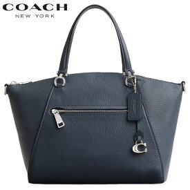 コーチ COACH 新作 ショルダーバッグ トートバッグ 2024新作 ベラ スモール サッチェル ペブル レザー デニム 正規品 日本未入荷