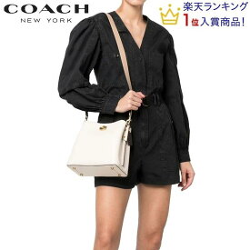 コーチショルダーバッグ レディース 斜めがけ コーチ バック 新作 COACH ウィロウ バケット バッグ カラーブロック チョーク マルチ