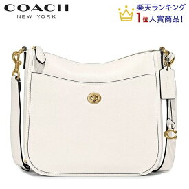 【SALE 残りわずか COACH 新作】コーチ バック 新作 コーチ ショルダーバッグ クロスボディ 斜め掛け レディース ブティックライン COACH シェーズ クロスボディ ポリッシュド ペブルド レザー チョーク 正規品