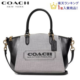 【SALE 新作 COACH 】コーチショルダーバッグ レディース 斜めがけ コーチ バッグ 新作 ショルダーバッグ 2way 新作 ブティックライン COACH バッジ ジャガード エリス サッチェル ソルト ブラック 日本直営店未入荷 海外限定モデル