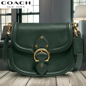 コーチ ショルダーバッグ レディース コーチ ブティックライン コーチ バック 斜め掛け バッグ COACH 新作 ビート サドル バッグ アマゾン グリーン 正規品 日本未入荷