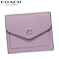 楽天市場】coach 財布 三つ折り パープルの通販