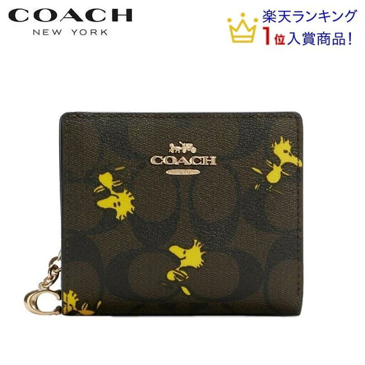 楽天市場】【SALE 新作 COACH】コーチ 財布 二つ折り ミニ財布 コーチ 