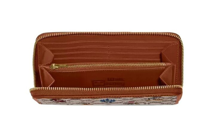 楽天市場 22新作 コーチ 長財布 新作 コーチ 財布 Coach ディズニー コラボ 長財布 ブティックライン レディース 22新作 アコーディオン ジップ ウォレット シグネチャー ミッキーマウス エンブロイダリー ココア バーニッシュド アンバー マルチ Kanon Story