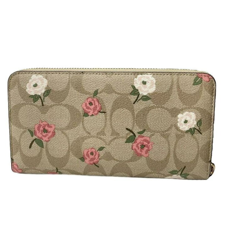楽天市場】コーチ COACH 新作 花柄 長財布 CR966 レディース 