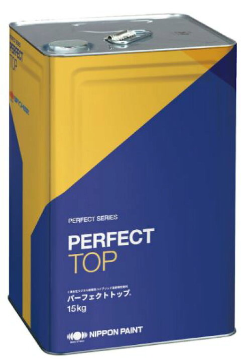 楽天市場】ニッペ パーフェクトトップ つや有り ホワイト 15kg 日本 