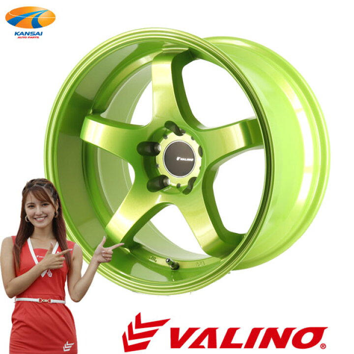 楽天市場】VALINO ヴァリノ 武将×Advanti RACING GV117D ホイール 18 