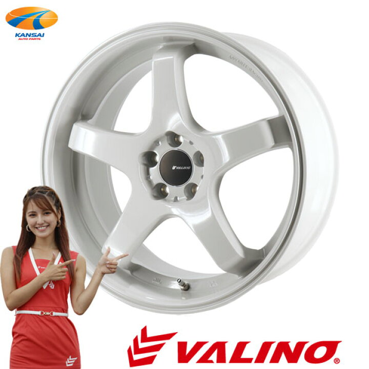 楽天市場】VALINO ヴァリノ 武将×Advanti RACING GV117D ホイール 18 