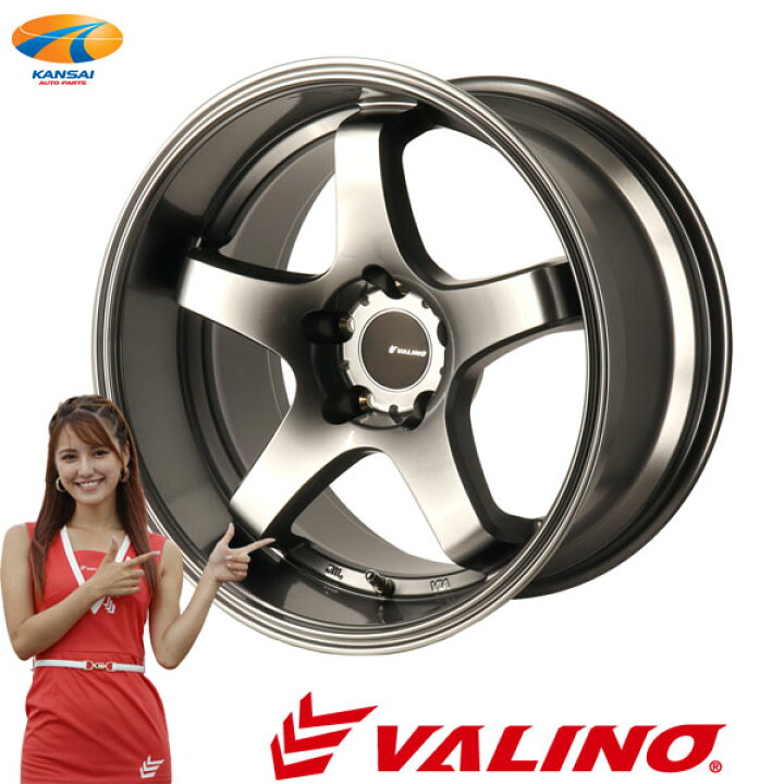 楽天市場】VALINO ヴァリノ 武将×Advanti RACING GV117D ホイール 17 
