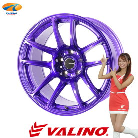 VALINO ヴァリノBushou 武将 ×Advanti RACINGN820S 車検対応 ホイール17インチx9.5J 5H 114.3 73.1φ -3キャンディパープル 2本代引不可