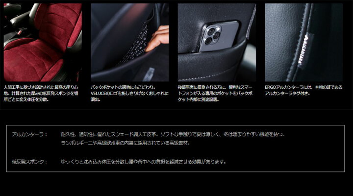 楽天市場】60系ハリアーハイブリッドVELUCE ヴェルーチェ ERGO エルゴ 