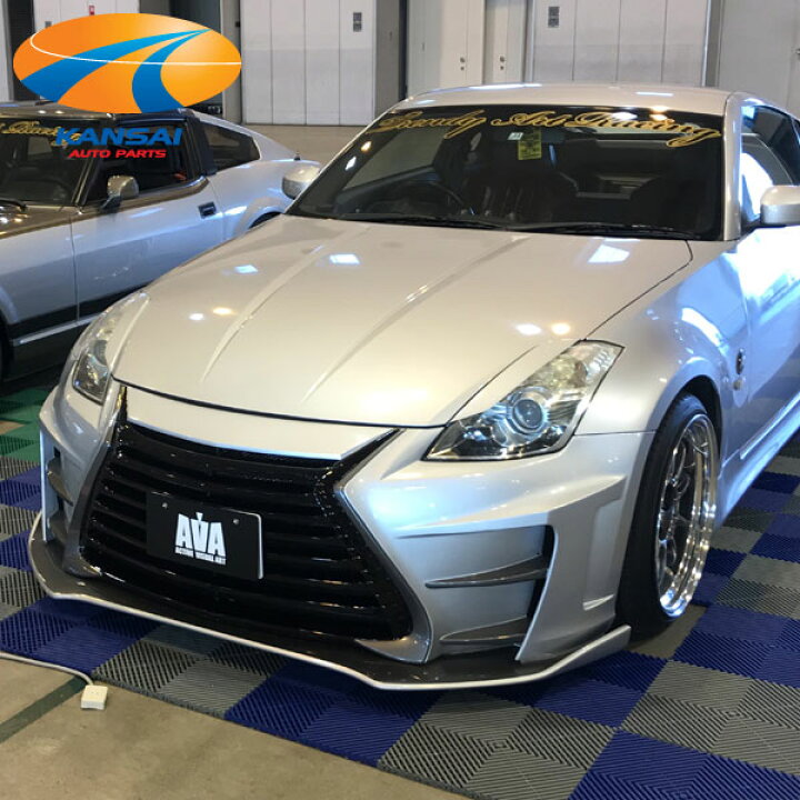 楽天市場】フェアレディZ Z33 350Zフロントバンパー未塗装エアロパーツ 
