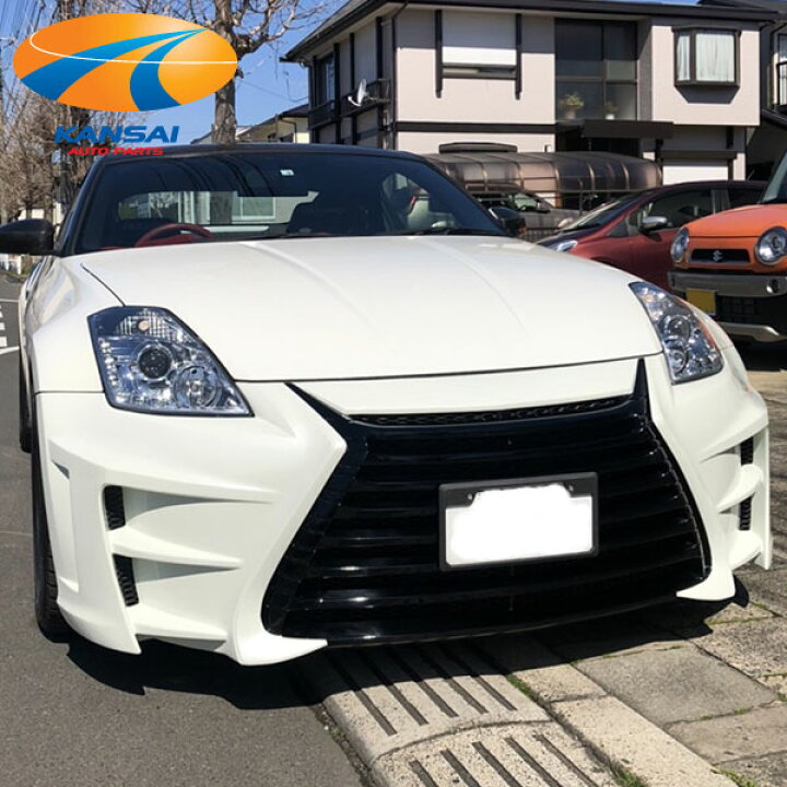 楽天市場】フェアレディZ Z33 350Zフロントバンパー未塗装エアロパーツ 
