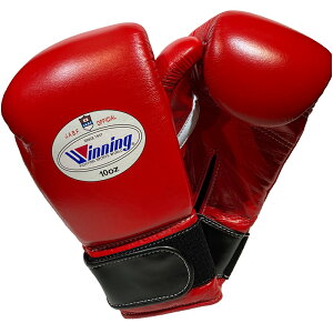 在庫あり JABF-10 ウイニング【Winning】JABF(日本ボクシング連盟)公認 試合用グローブ マジックテープ式 ベルクロ10オンス 【基本2色】牛革
