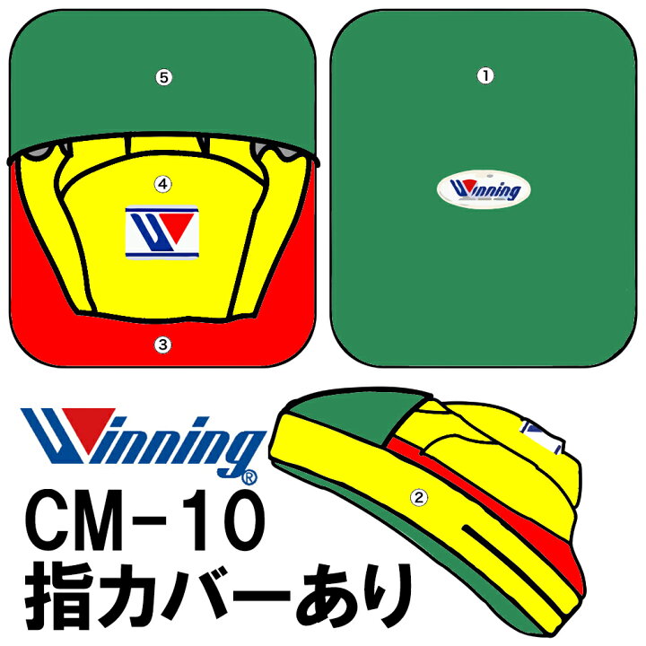楽天市場】指カバー仕様 受注生産 CM-10 ウイニング【Winning】小型 