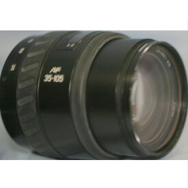 【中古】完動美品ミノルタソニー1眼レフデジタルカメラ使用可能AFズームレンズ35-105mmフード付き N8-L