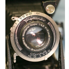 【中古】アンティークなフォクトレンダーの50年位前蛇腹カメラBessa