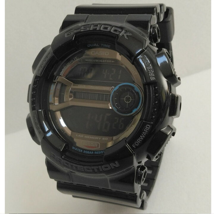 楽天市場】【中古】本物ほぼ新品CASIOカシオのG-SHOCKの時計GD-110 〇 
