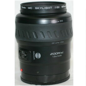 【中古】新品同様ミノルタのソニーの1眼レフデジタルカメラにも使用可能なAFパワーズームレンズ80-200mmF4,5-5,6
