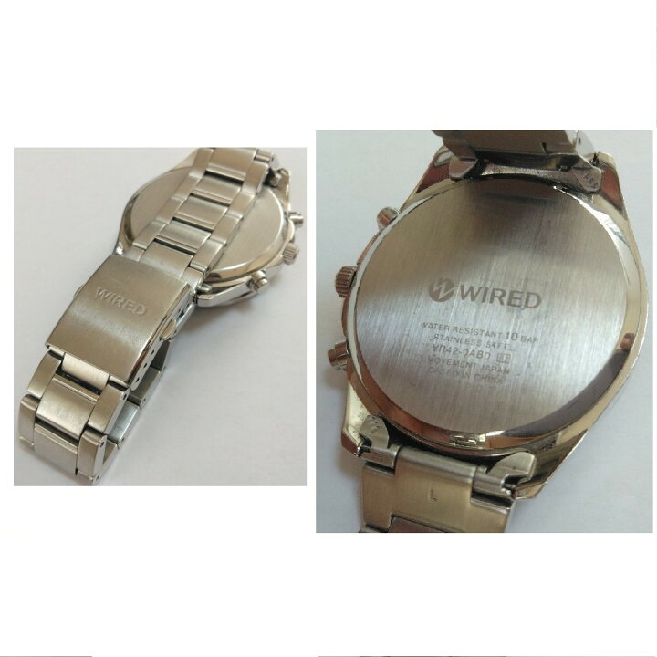 楽天市場】【中古】本物完動美品セイコー ワイアードの紳士用ソーラー  