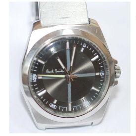 【中古】本物完動品ポールスミスのメンズの時計6038　1ヶ月保障付　○A16-66　T-1