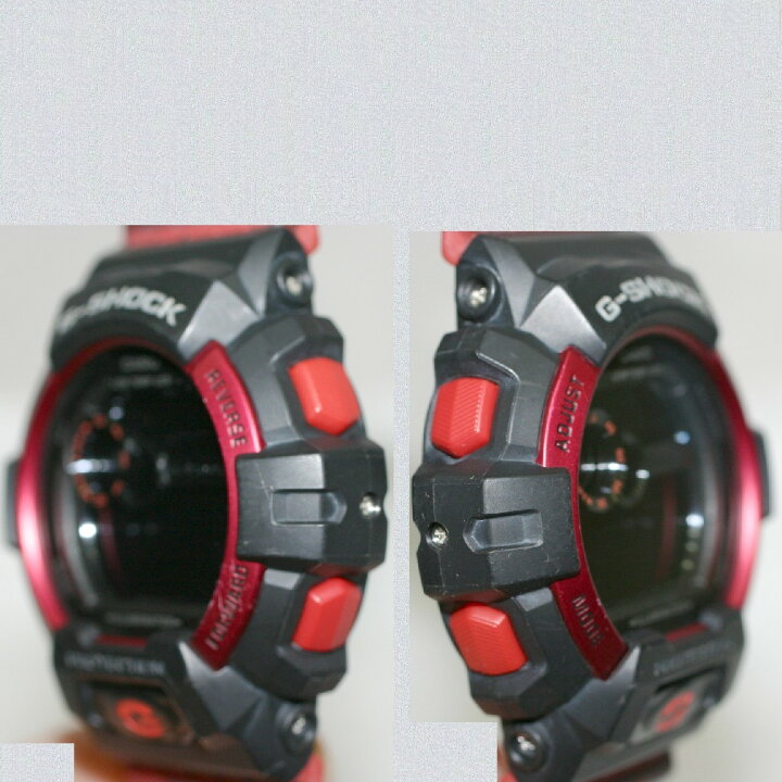 楽天市場】【中古】本物完動美品カシオ紳士用Gショック時計GLS-8900CM 