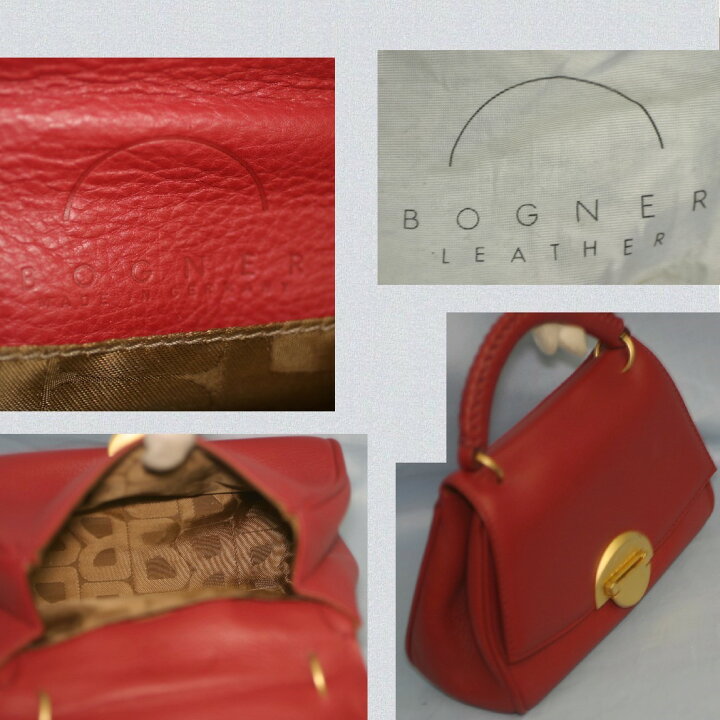 楽天市場】【中古】本物新品同様ボグナーBOGNERドイツ製エンジ色革女性 