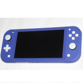 【中古】本物ほぼ新品ニンテンドーのゲーム機ブルー色スイッチライト　1か月保証付き　〇J18-87　X-9