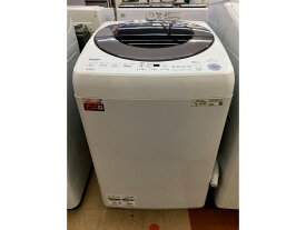 ●【らくらく家財便発送B】中古品 SHARP ES-GV8G-S 洗濯乾燥機 洗濯8kg シルバー系 2023年製