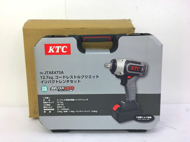 楽天市場】大特価!!○未使用品 KTC 京都機械工具 JTAE473A 12.7sq