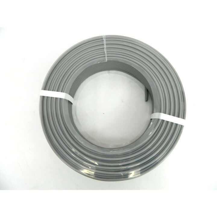 楽天市場】矢崎 YAZAKI VVF(PbF) 2×1.6mm 100m巻 灰(黒・白) ケーブル  