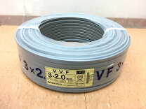 楽天市場】vvfケーブル 2.0mm 3芯 30mの通販