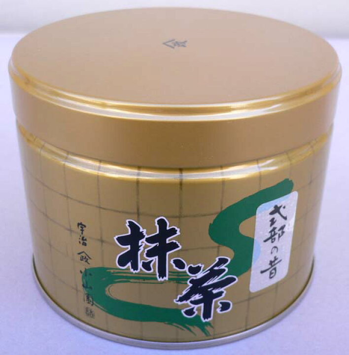 楽天市場】抹茶 式部の昔150g缶 濃茶 高級宇治抹茶 冷抹茶 山政小山園 