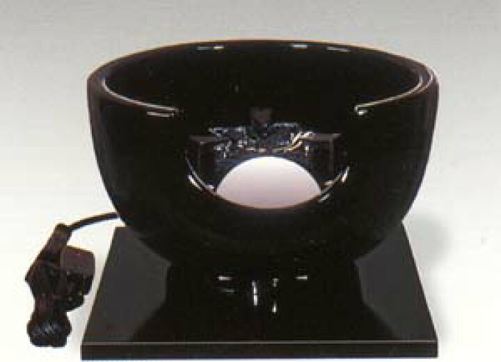 楽天市場】茶道具 真塗 紅鉢型 サンアイ 電熱器 炭型ヒーター 旧野々田 