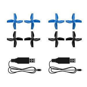 �y�����y�Ή��zHoly Stone HS210�p �v���y�� 8���Z�b�g USB�[�d�P�[�u�� �X�y�A�p�[�c ��