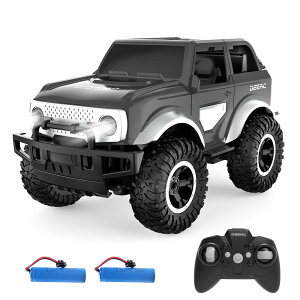 DEERC �������� ���W�R���J�[ �q�� �I�t���[�h �I�����[�h RC�J�[ ���쎞��160�� �[�d���d�r2�� �f�����[�h LED���C�g�t�� 2.4GHz �����R���J�[ �h�U ���萫 �j�̎q ���w�� ���w�j�� �������� �N��