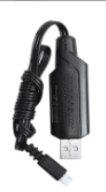 DEERC ラジコンカー MN-99S用 充電ケーブル