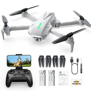 �h���[�� ���S�Ҍ��� FPV HD�J�����t�� HD1280×720P 100g���� �\���Ƌ��s�v 3D�t���b�v �̊����� �q��@�K���O �܂肽���ݎ� �o�b�e���[2�� ���쎞��22�� ���A���^�C�� �������� �z�o�����O �w�b�h