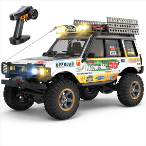 �y���Ԍ���16��OFF�N�[�|���zDEERC �I�t���[�h ��l���� 4WD ���W�R���J�[ �N���[���[ 1/18�X�P�[�� 4�֋쓮 �t���v���| 2.4GHz 9g�T�[�{ LED���C�g4���[�h 40���A������ �[�d�� �q������ �j�̎q �a��