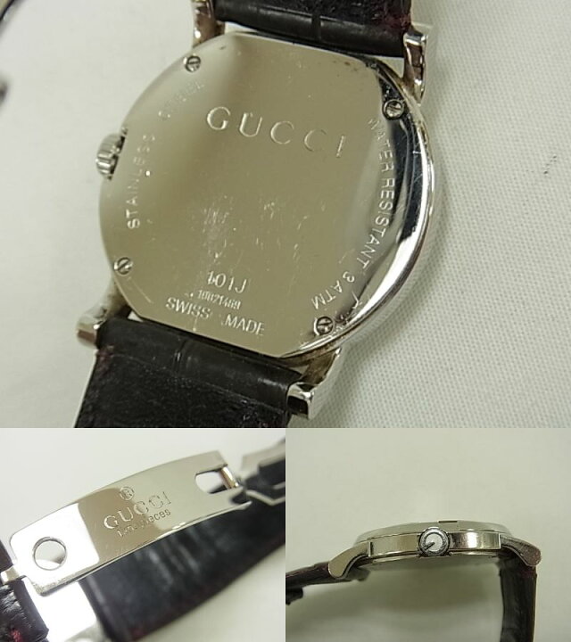 楽天市場】グッチ GUCCI 101J メンズ 【中古】 【腕時計】 【送料無料 