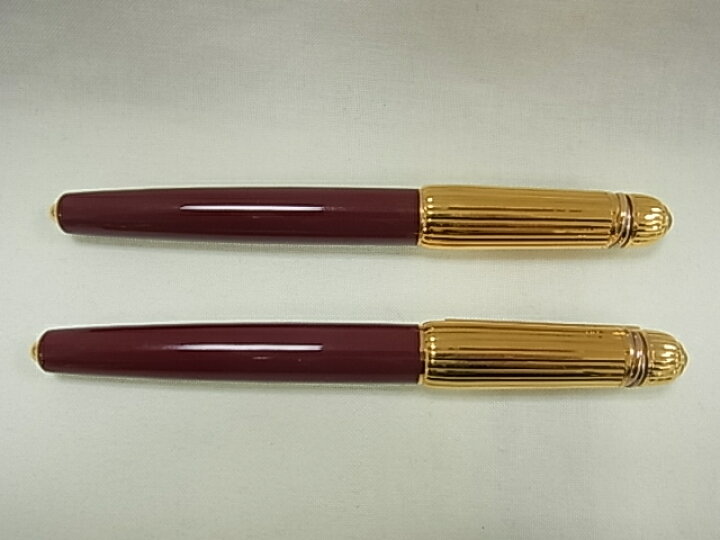 楽天市場】カルティエ Cartier パシャ 万年筆ボールペンセット 【中古  