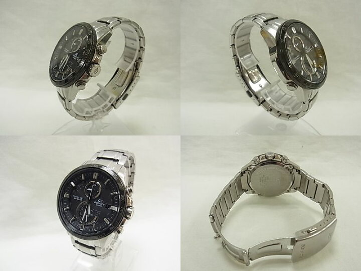 楽天市場】カシオ CASIO エディフェイス EQW-A-1400 メンズ 【中古 